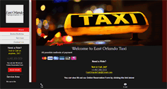 Desktop Screenshot of eastorlandotaxi.com